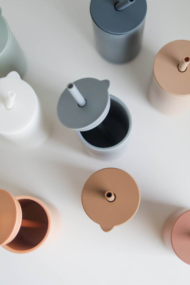 The Saturday Baby - Momma Silicone Straw Cup