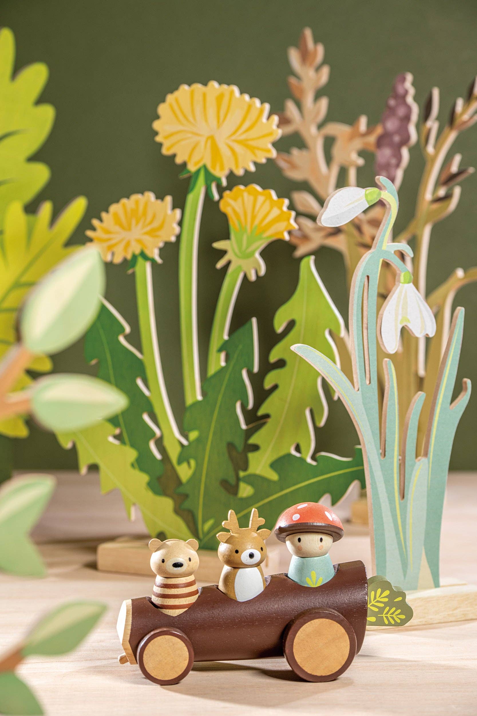 Tender Leaf Toys - Timber Taxi