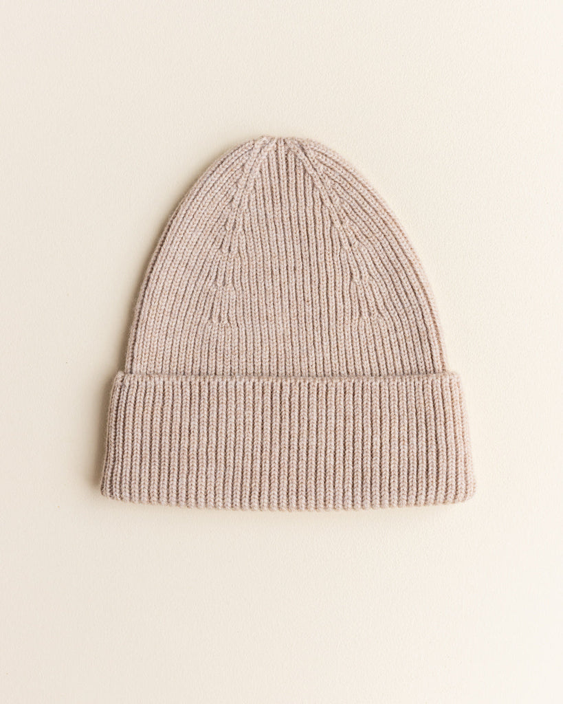 Hvid Beanie Fonzie Kids