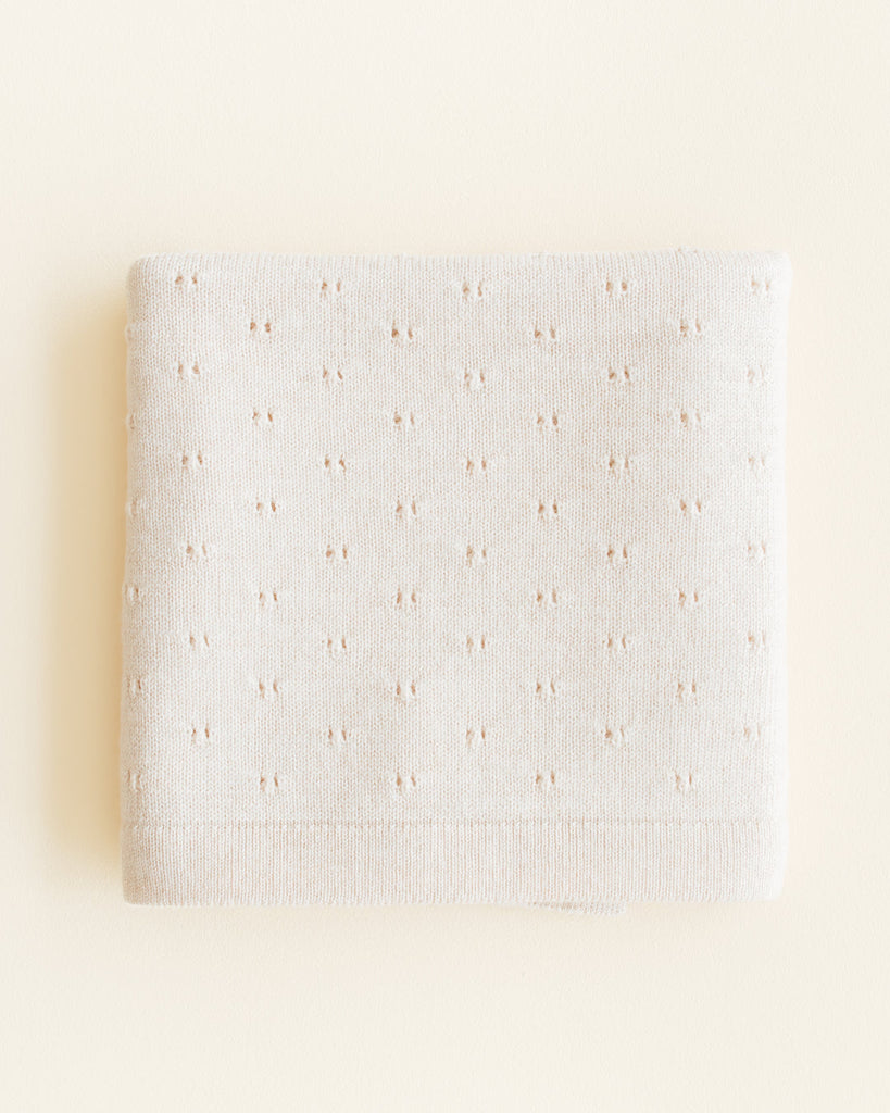 Hvid Blanket Bibi