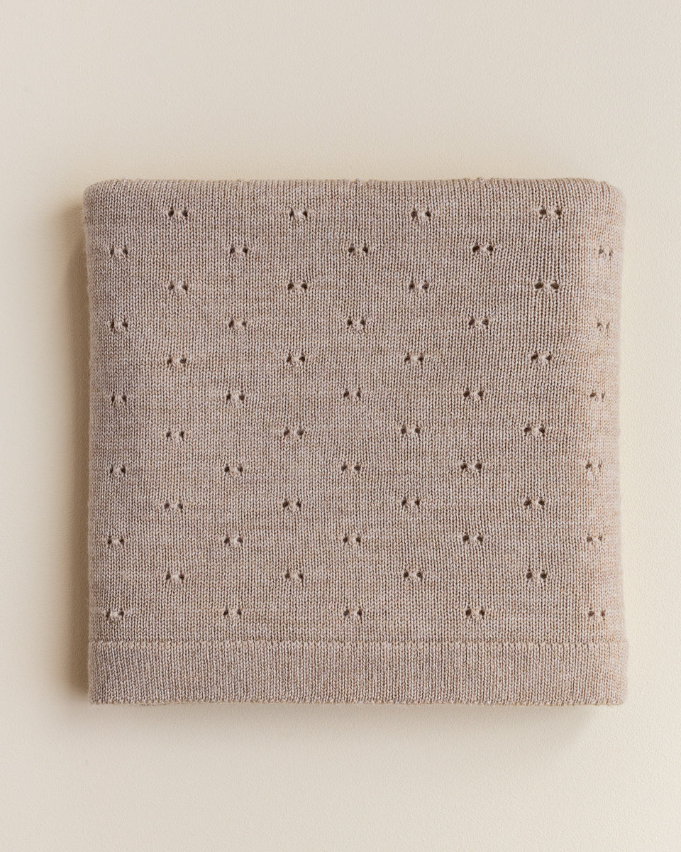 Hvid Blanket Bibi