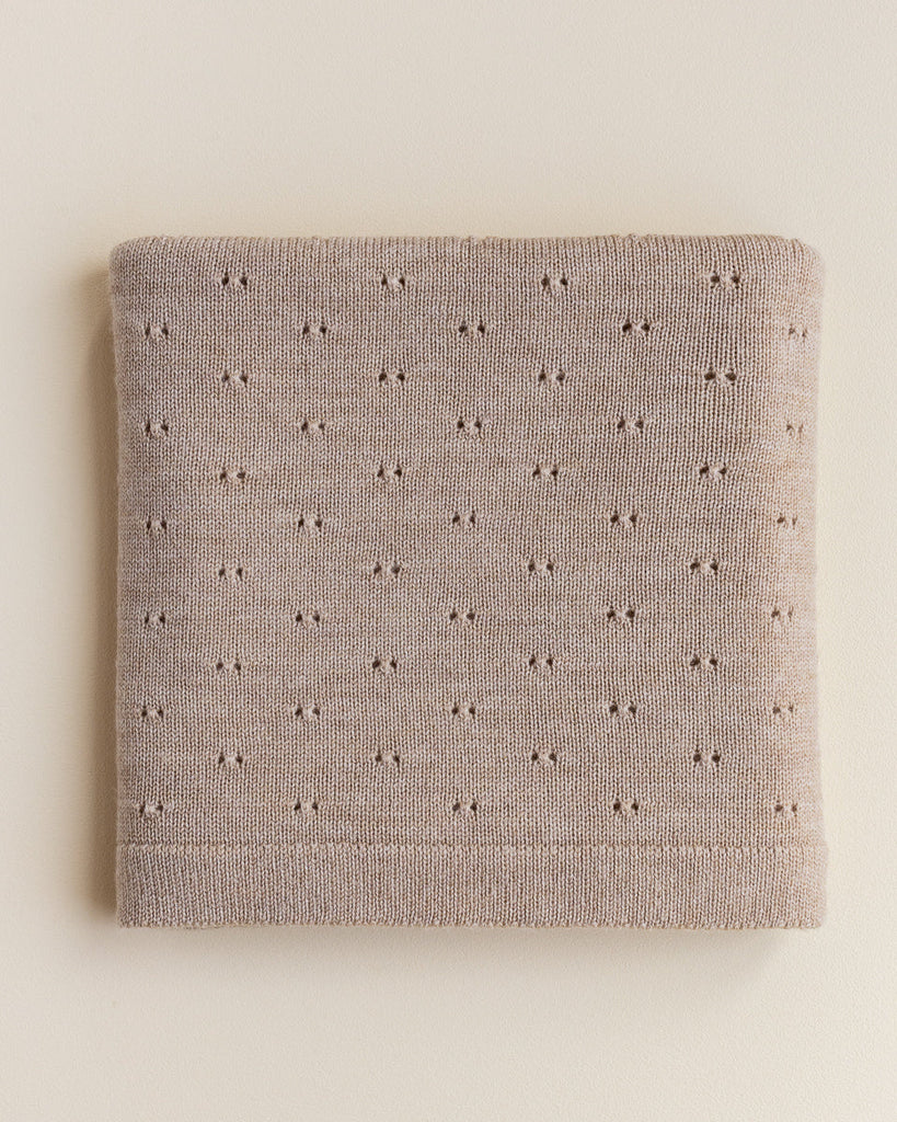 Hvid Blanket Bibi