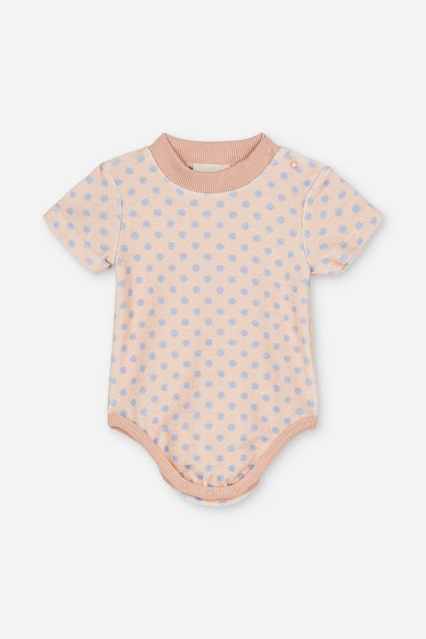 We are Kids Bodysuit Tom Blue Dots