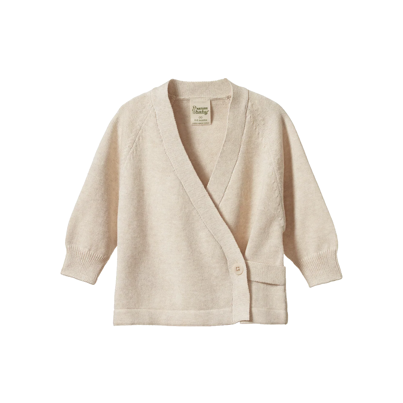 Nature Baby - Cecil Cardigan - Oatmeal Marl