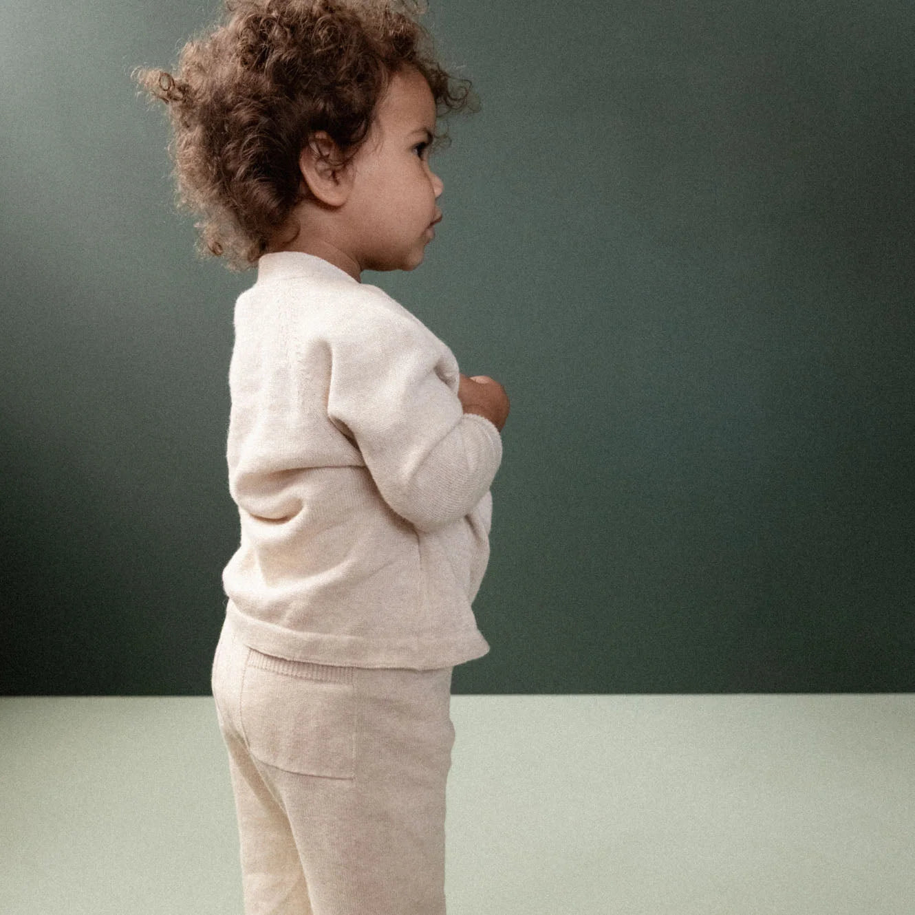 Nature Baby - Cecil Pant - Oatmeal Marl