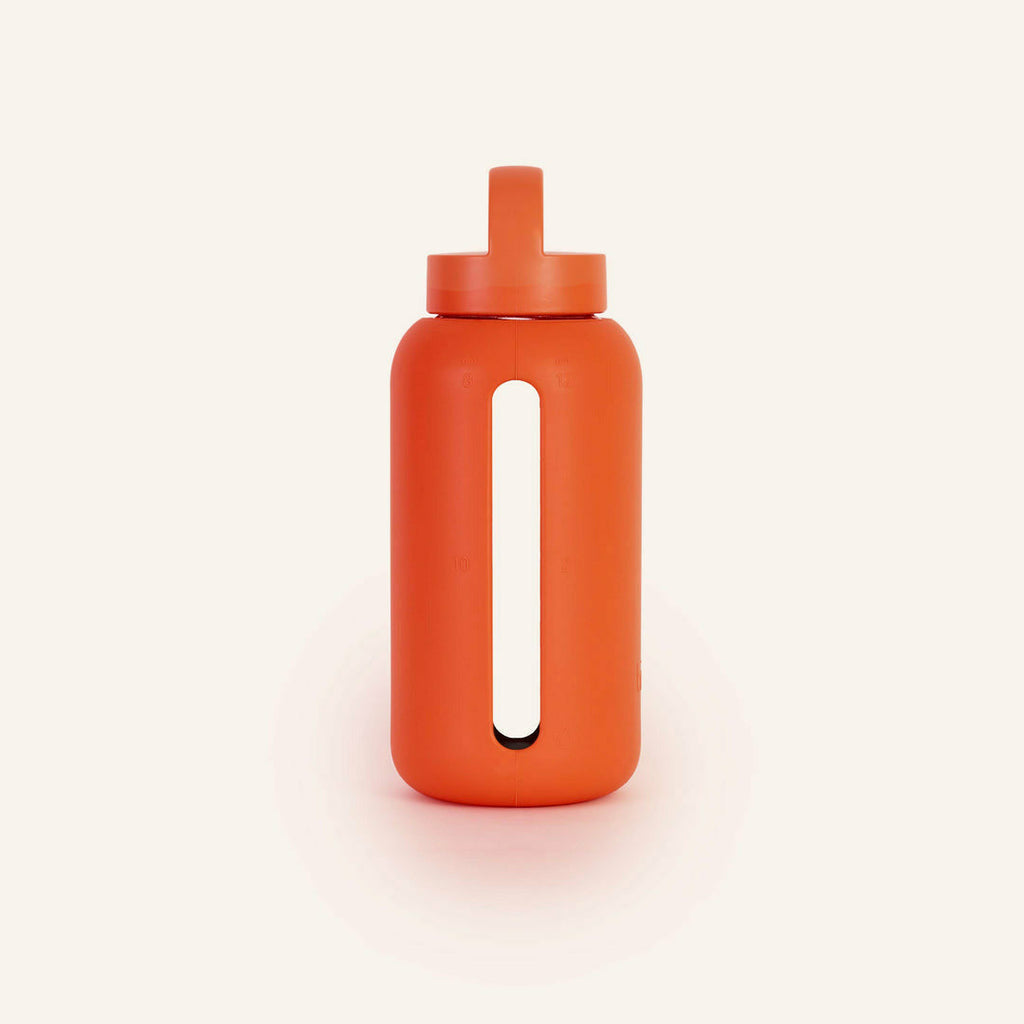 Bink Mama Bottle - The Hydration Tracking Bottle for Pregnancy & Postpartum - Cherry