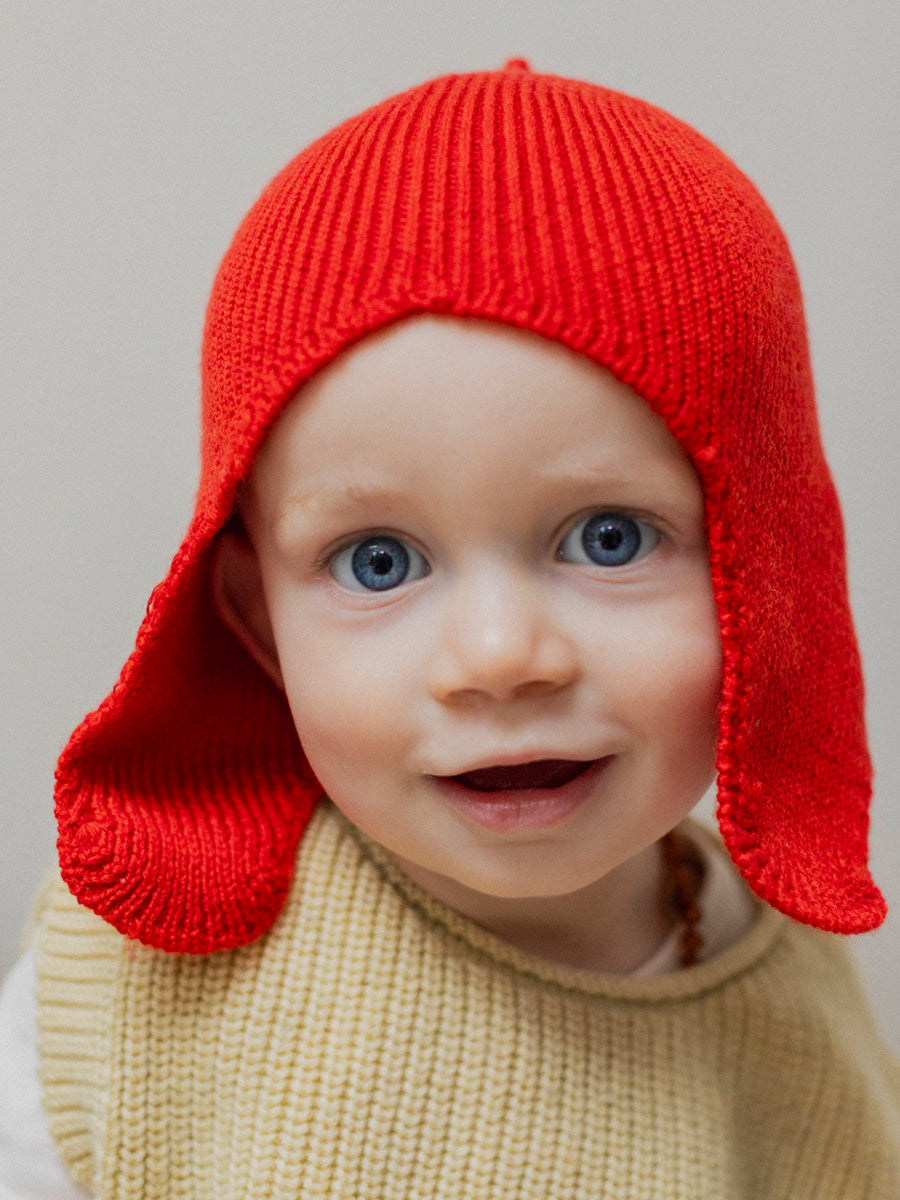 Hvid Irma Earflap Hat