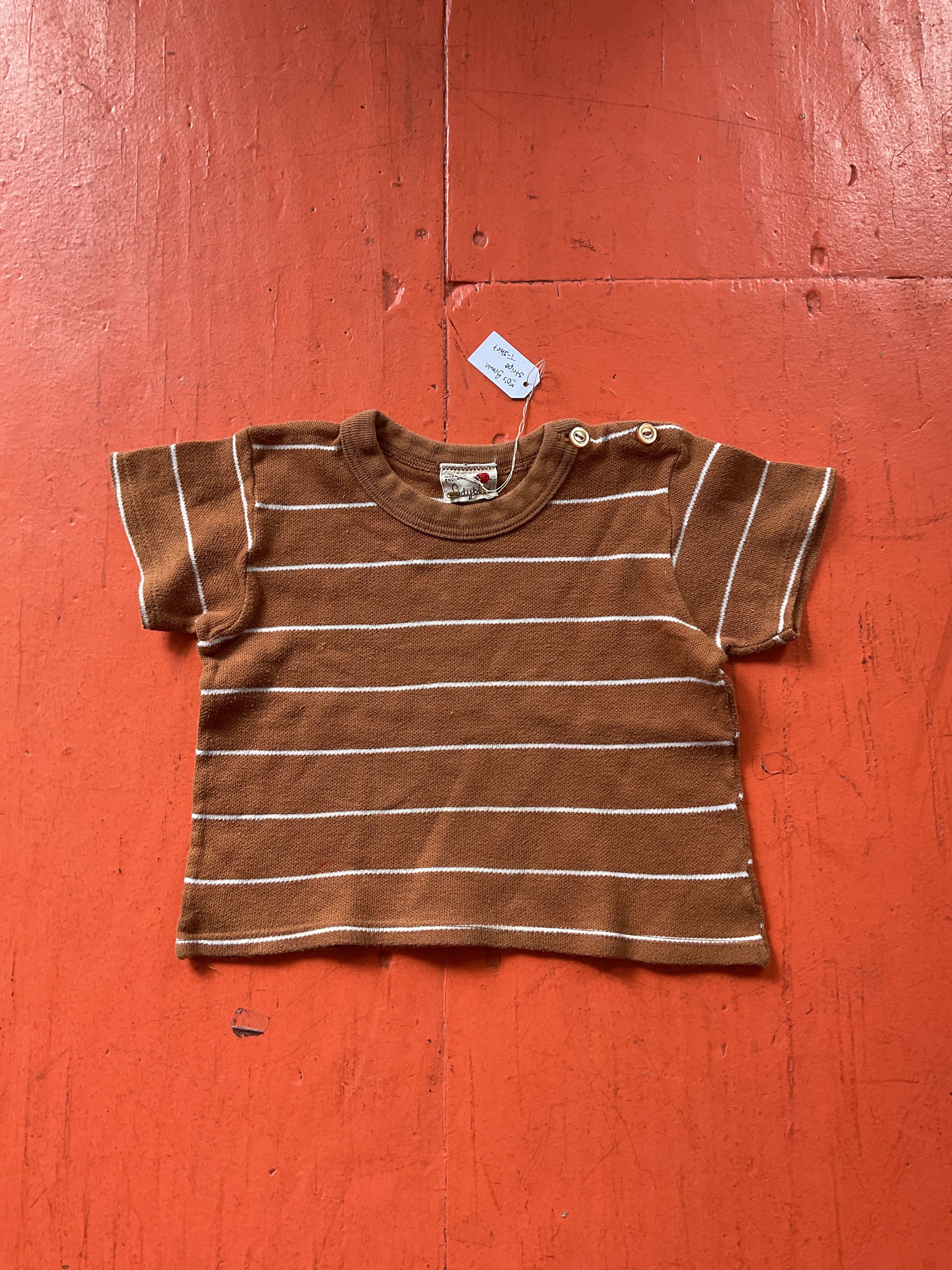 Orphan Darling by Jemima Kirke - 50’s Brown Stripe T-shirt