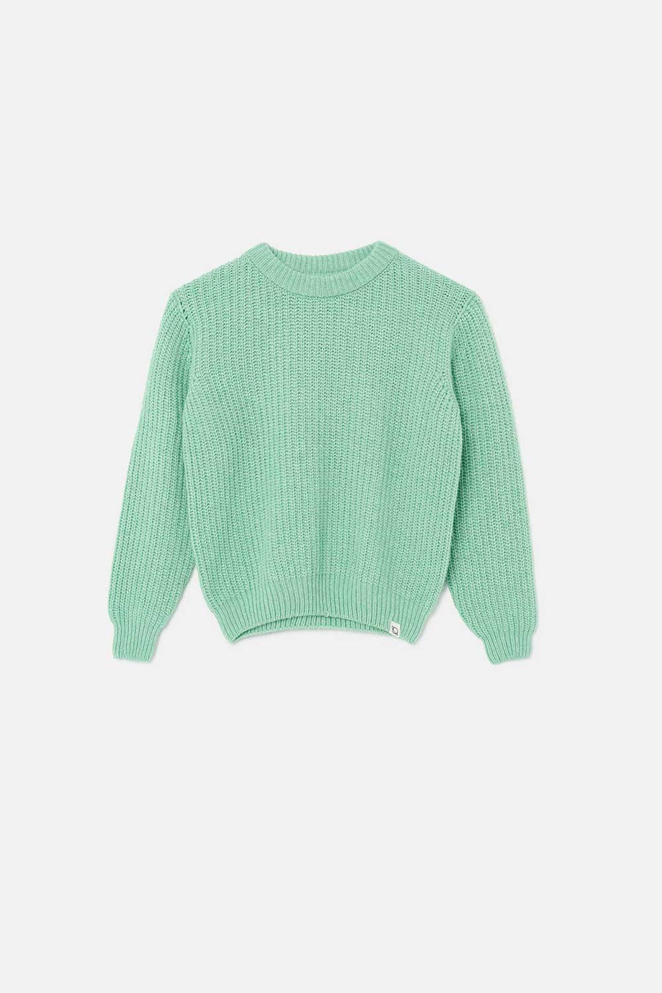 My Little Cozmo Soft Tricot Sweater - Green