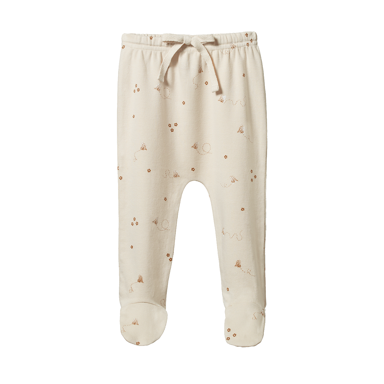 Nature Baby - Cotton Footed Rompers