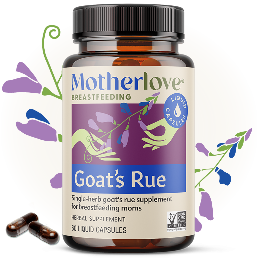 Motherlove Goat's Rue Liquid Capsules 60ct