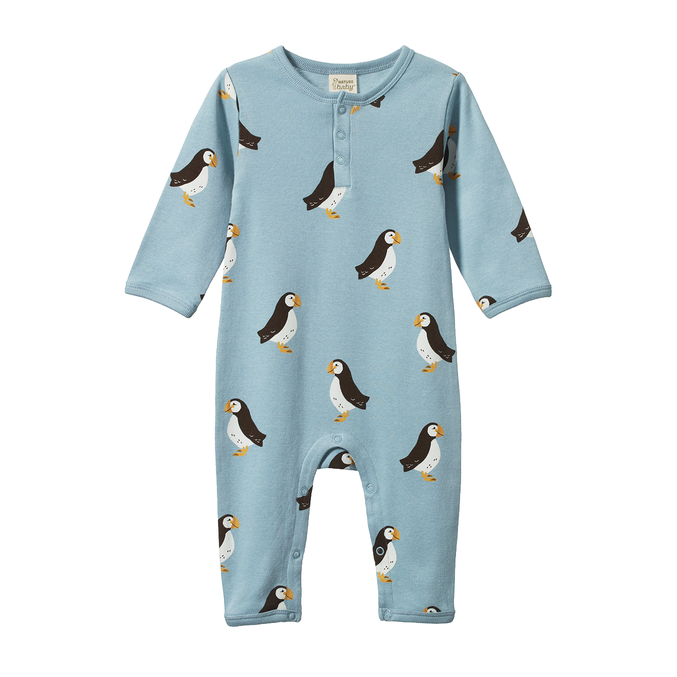 Nature Baby - Henley Sleep Suit