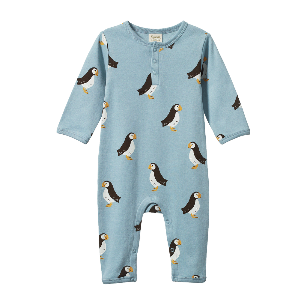 Nature Baby - Henley Sleep Suit