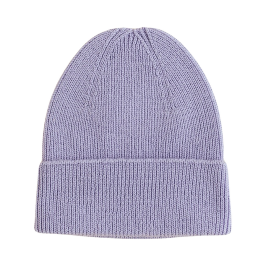 Hvid Beanie Fonzie Newborn