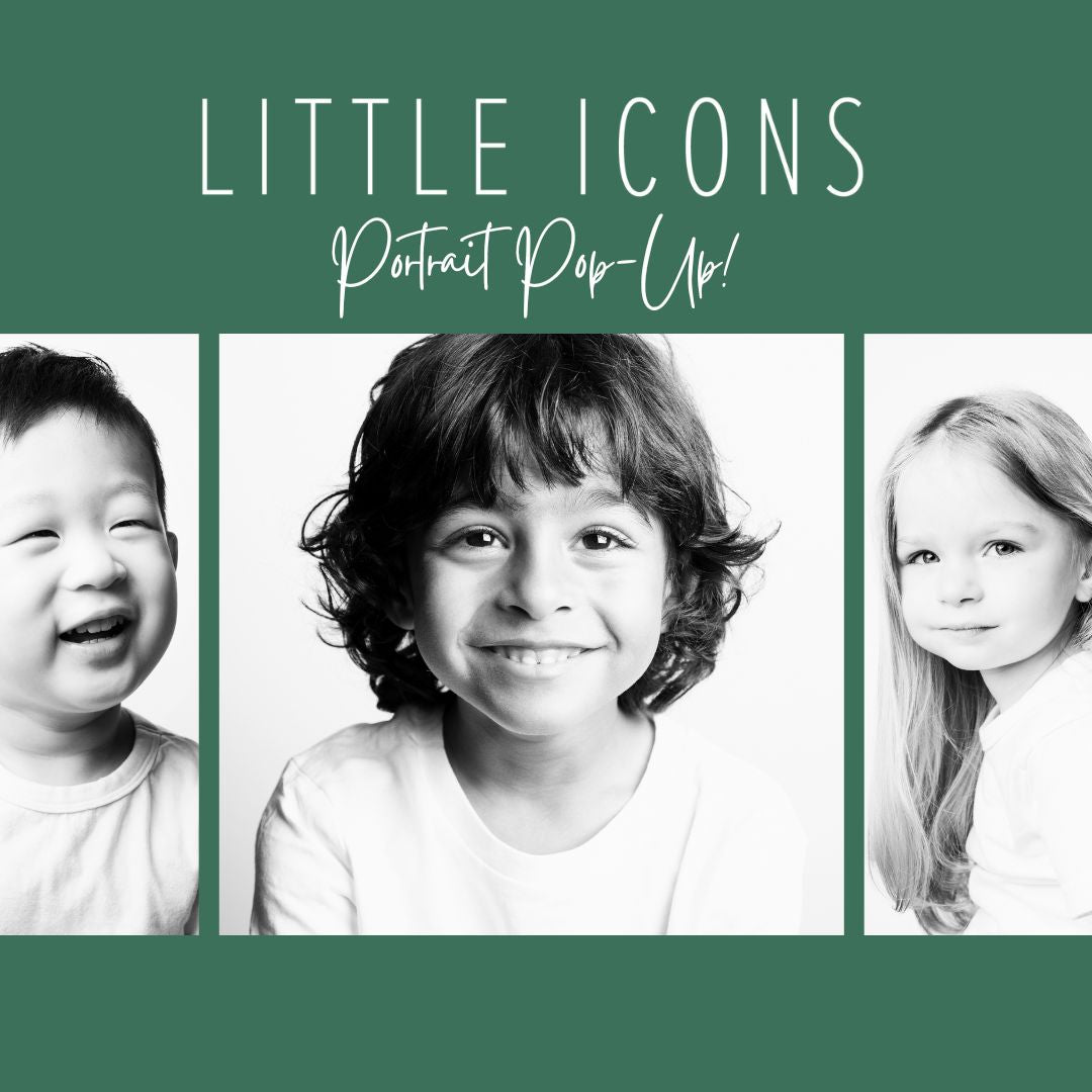 Little Icons Portrait Pop-Up Photography Event x The Wild