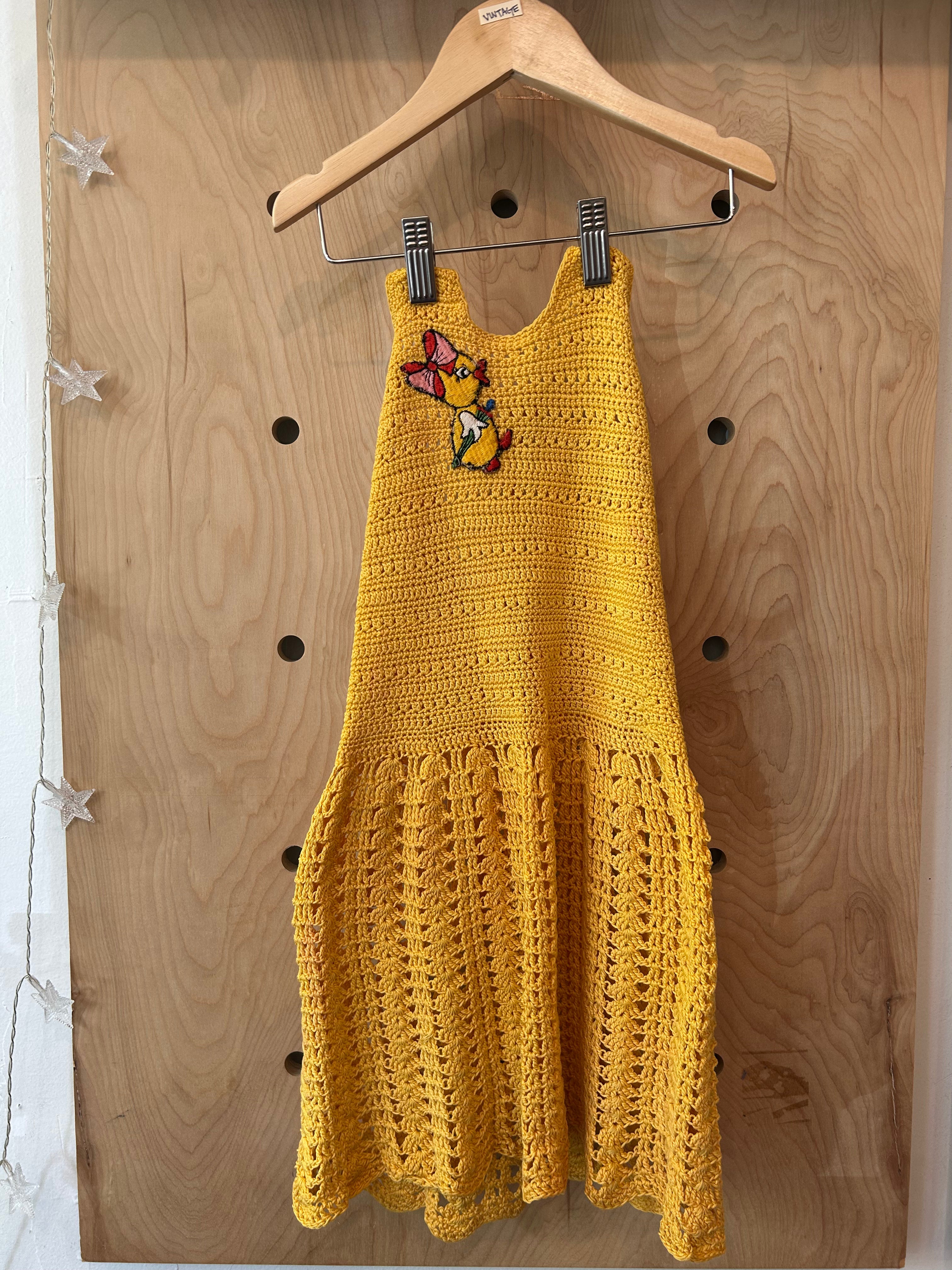 Orphan Darling by Jemima Kirke- Crochet Kids Duck Dress