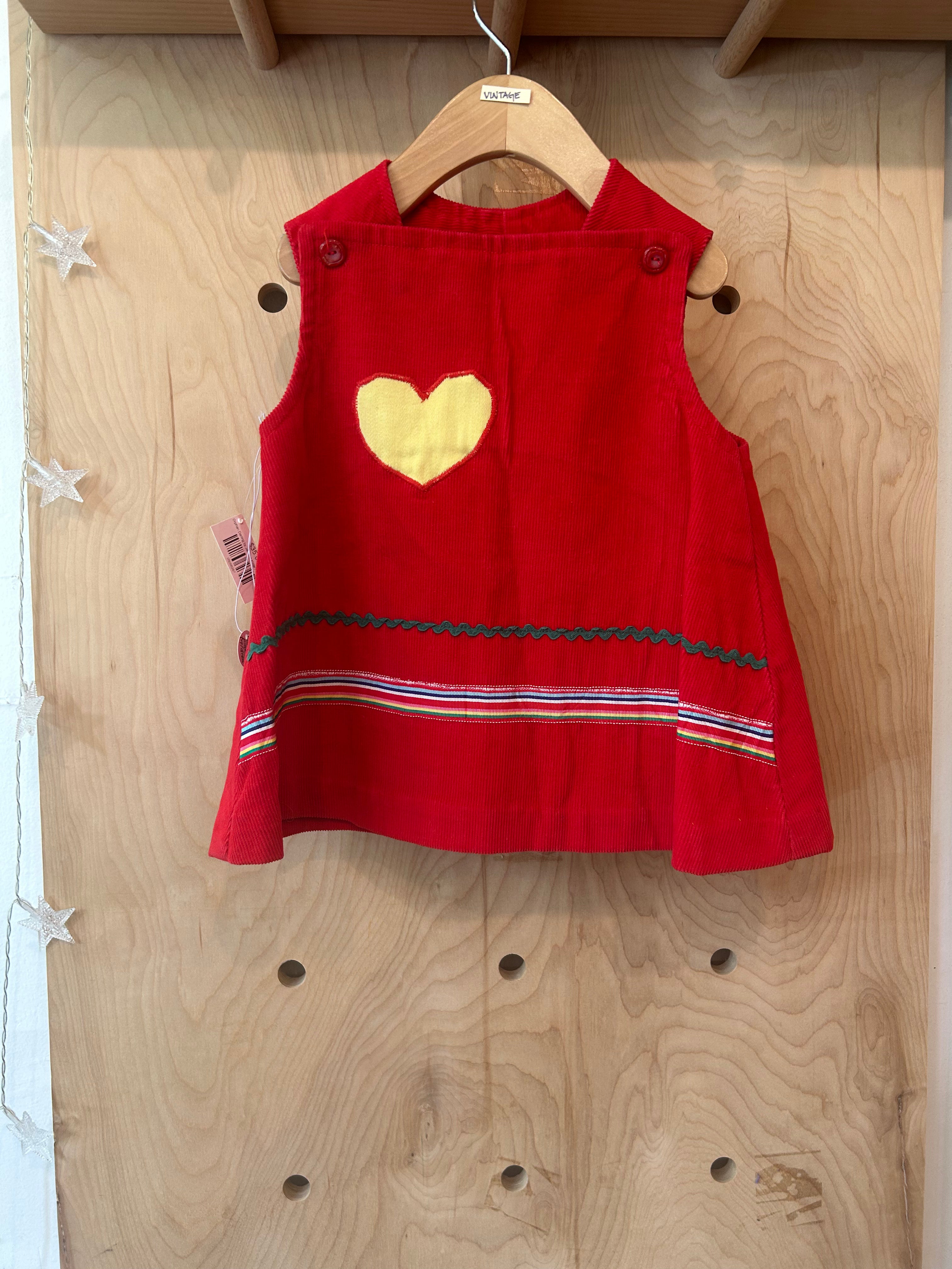 Orphan Darling by Jemima Kirke- Red Heart Tunic