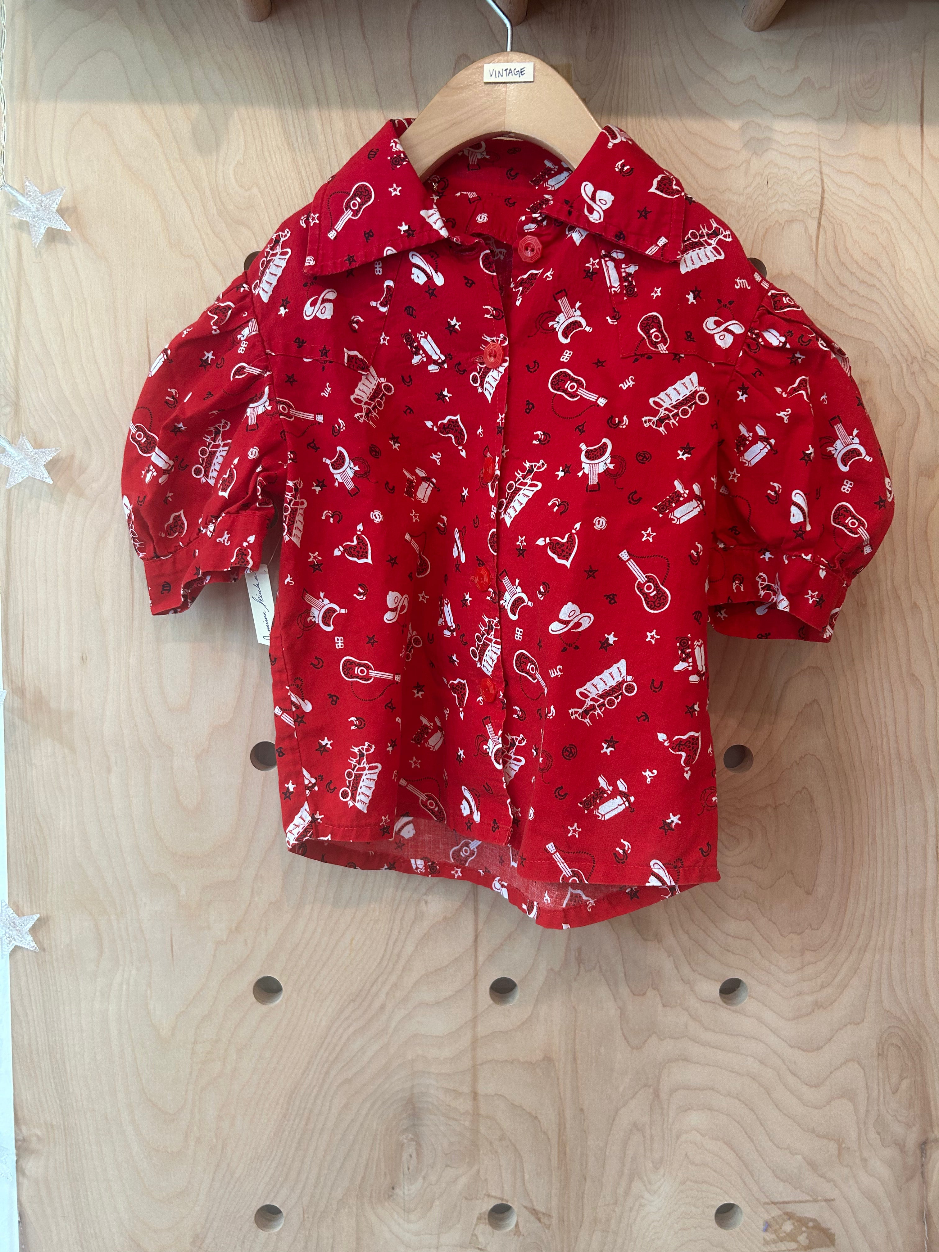 Orphan Darling by Jemima Kirke- Western Kid Button Up