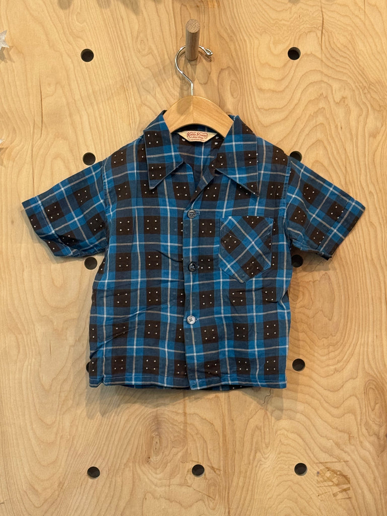Orphan Darling by Jemima Kirke- 1940s Blue Button Down