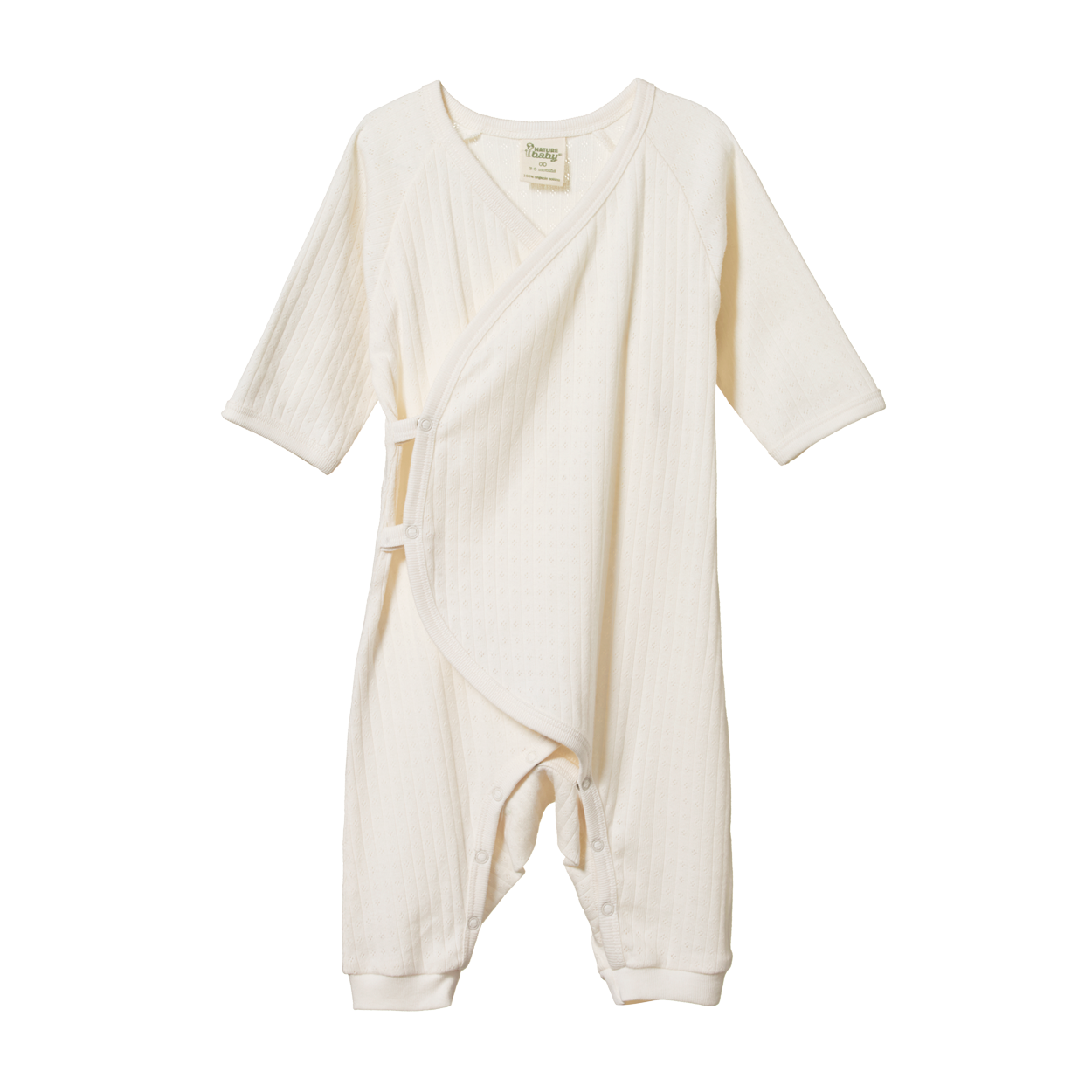 Nature Baby - Pointelle Kimono Stretch and Grow