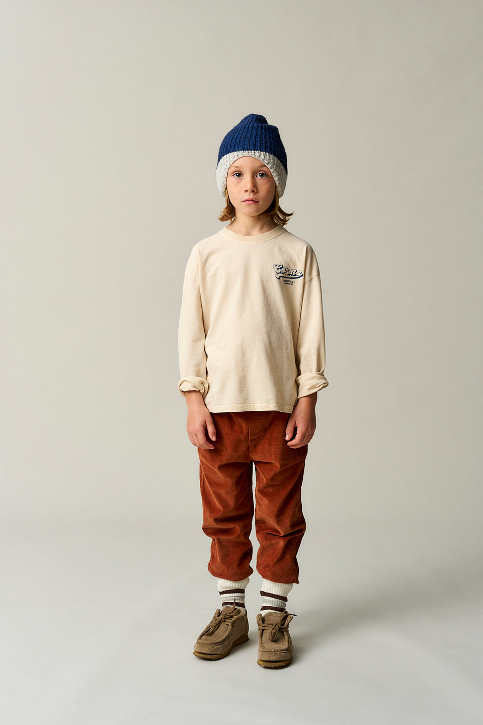 My Little Cozmo Pinwale Corduroy Pants - Brown