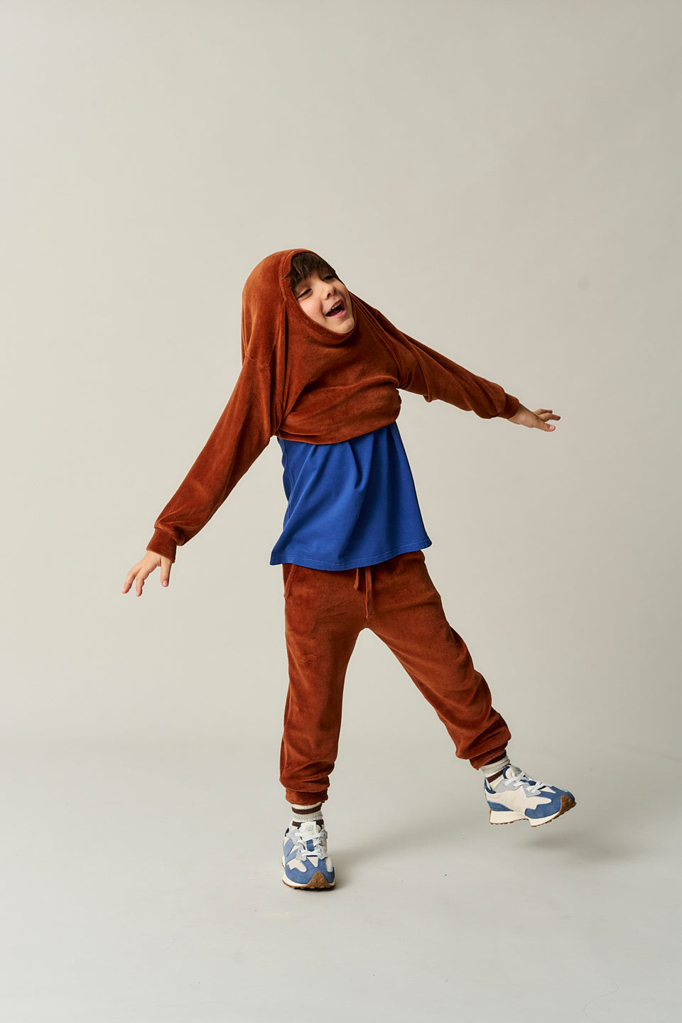 My Little Cozmo Velour Sweatshirt - Brown