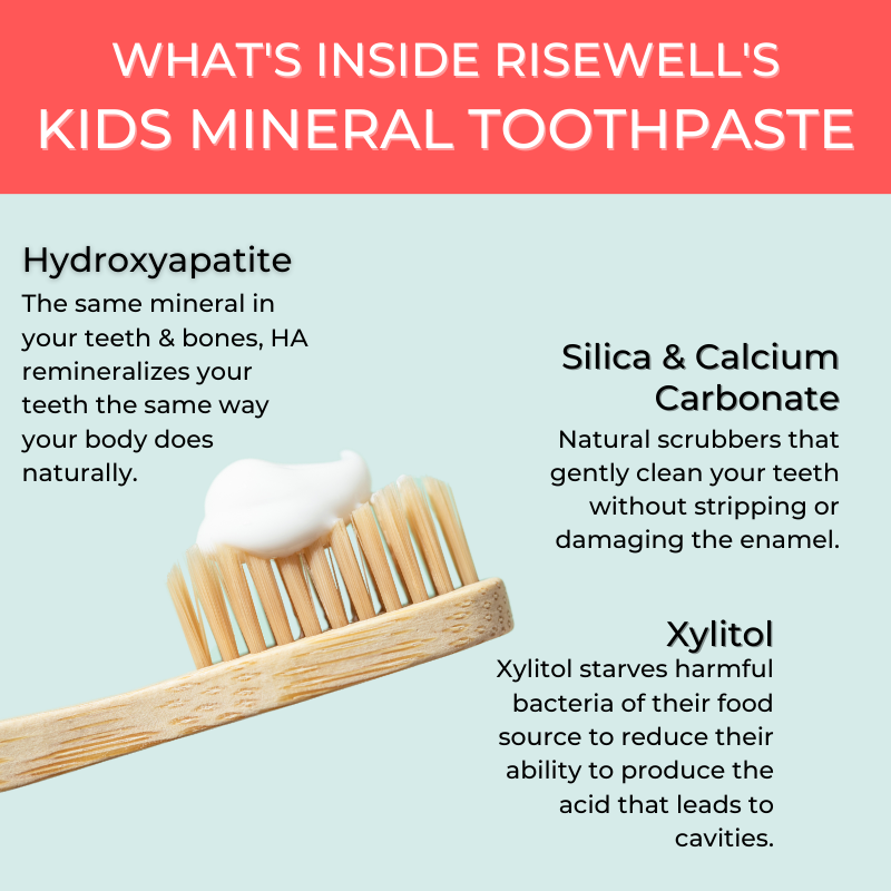 Risewell Kids Mineral Toothpaste- Cake Batter