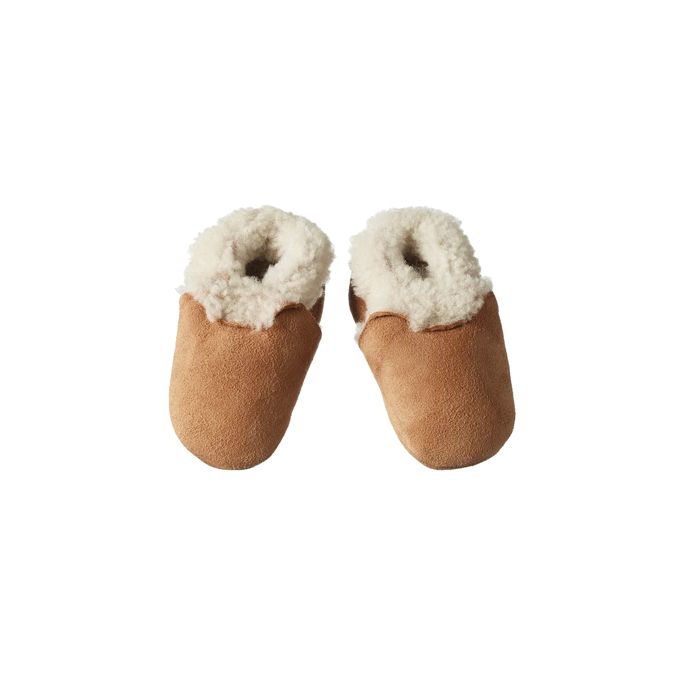 Nature Baby - Lambskin Booties - Cinnamon