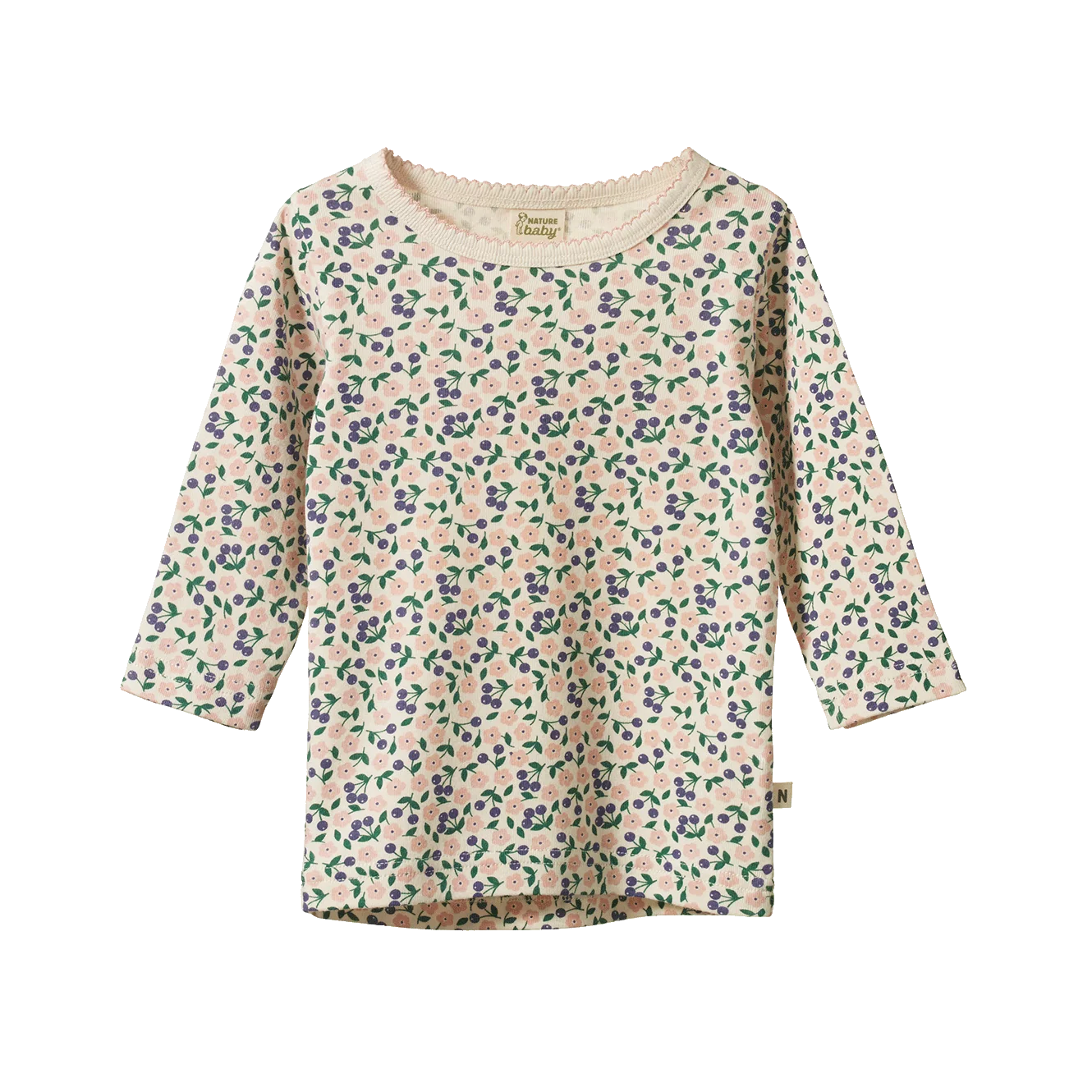 Nature Baby -Long Sleeved Cloud Tee- Briarwood