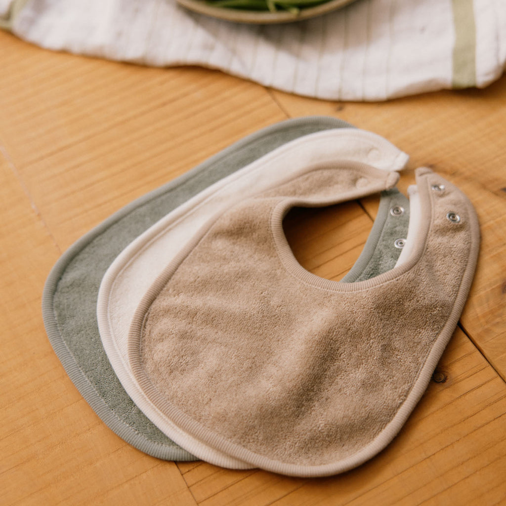 Nature Baby - Dribble Bibs 3 Pack