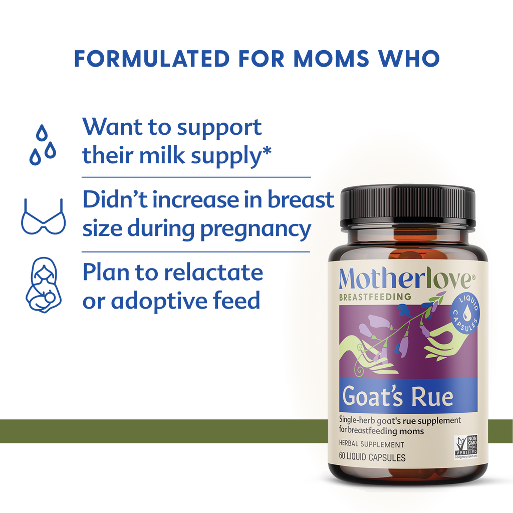 Motherlove Goat's Rue Liquid Capsules 60ct