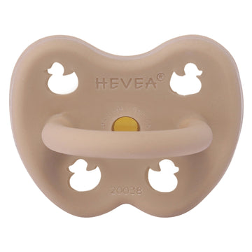 Hevea Orthodontic Pacifier - Tan Beige