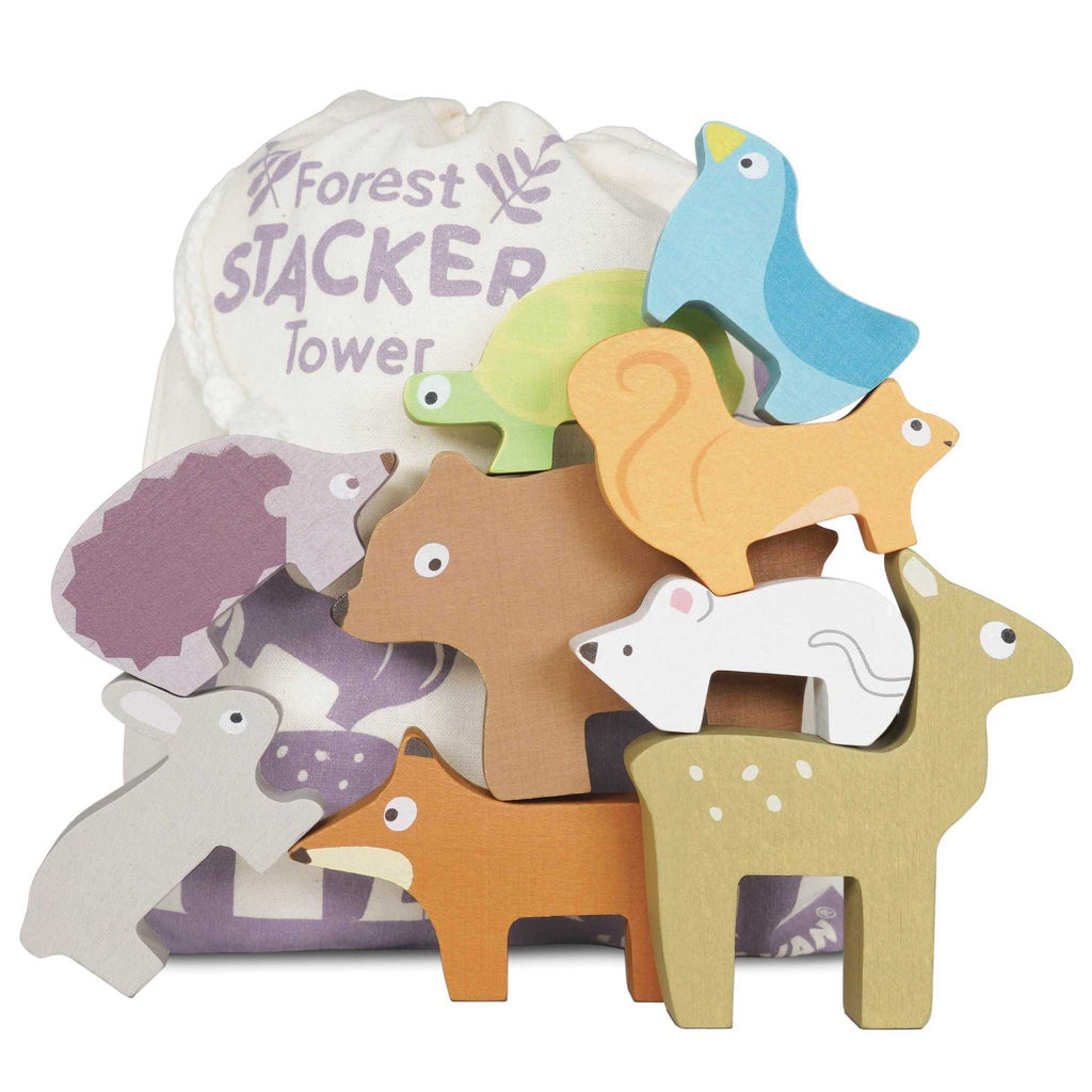 Le Toy Van Forest Animals Wooden Stacking Toy