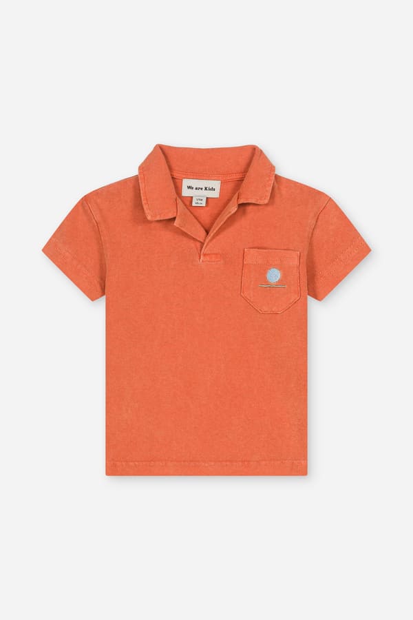 We are Kids Ryan Orange Sun Polo