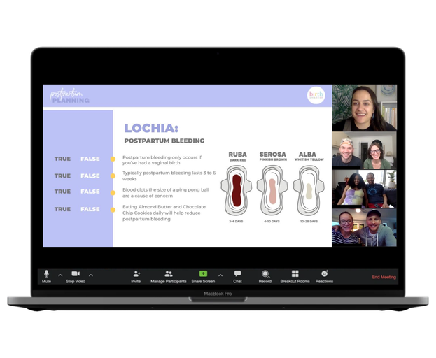Birthsmarter Postpartum Education Series: The Postpartum Planning Class (Virtual)