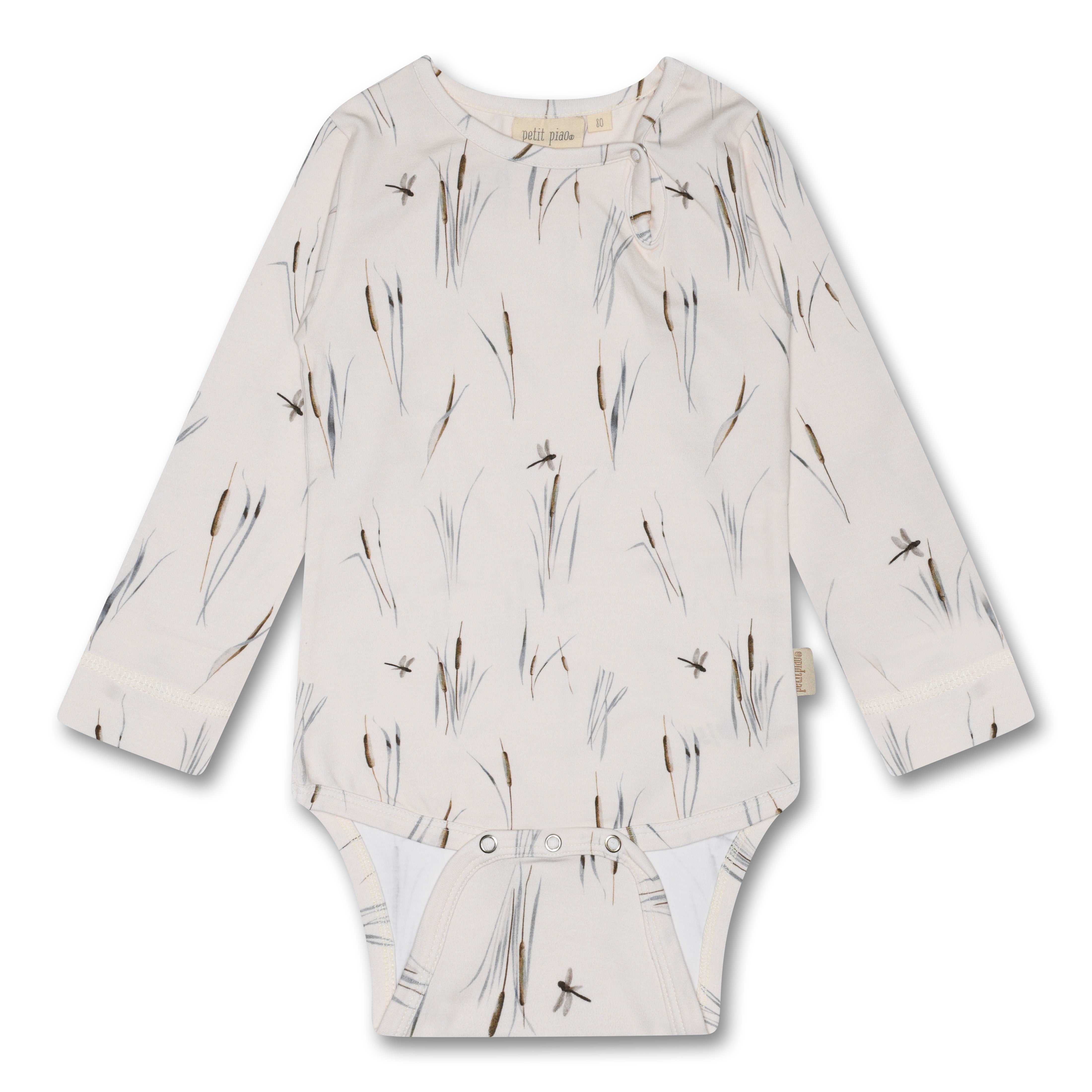 Petit Piao Body L/S Printed - Cattail