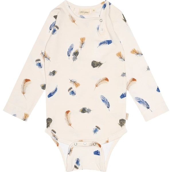 Petit Piao Body L/S Printed - Feather