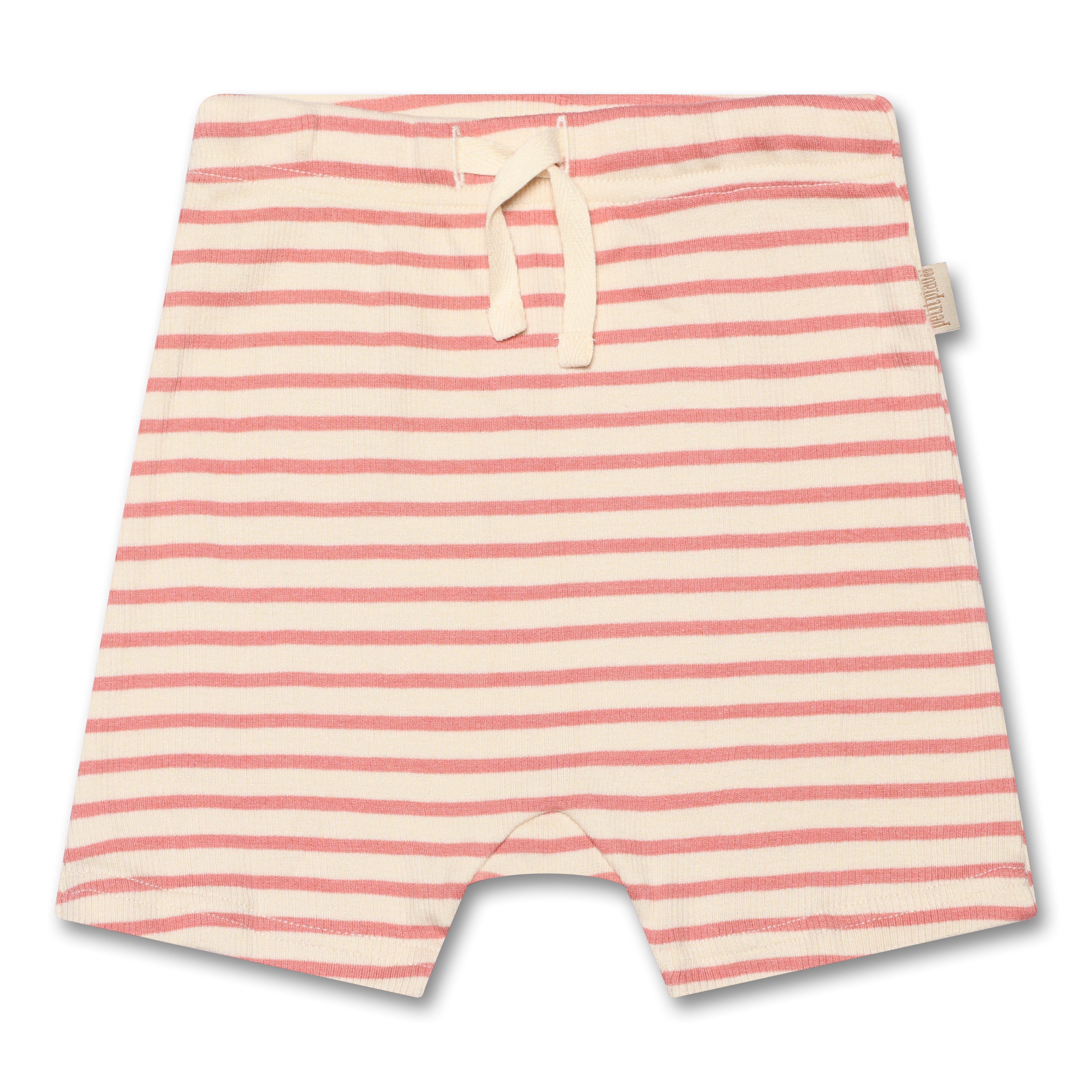 Petit Piao Shorts Modal Striped - Sea Shell Pink