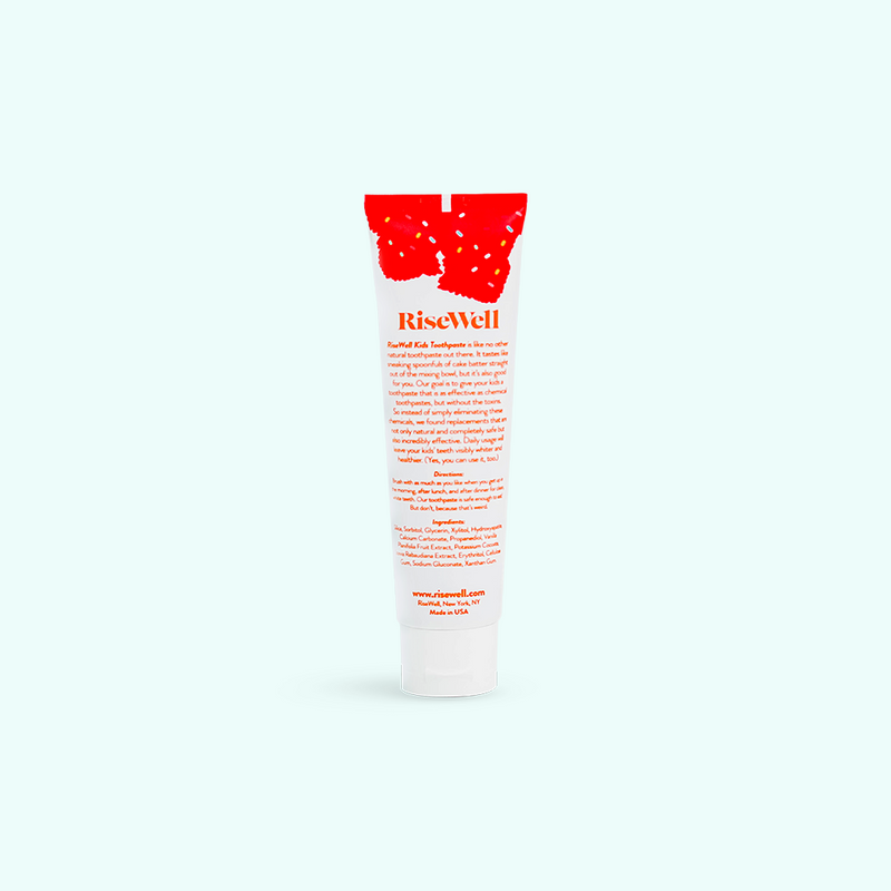 Risewell Kids Mineral Toothpaste- Cake Batter
