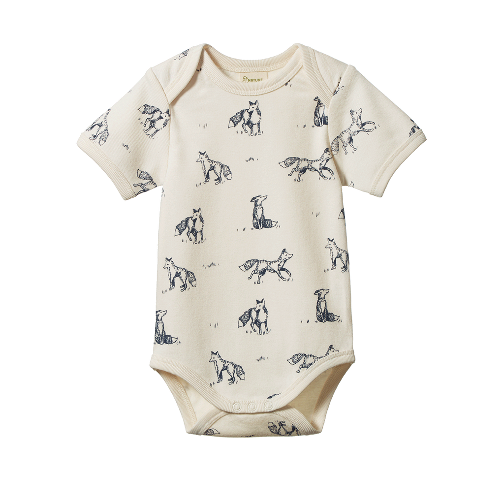 Nature Baby - Cotton Short Sleeve Bodysuit