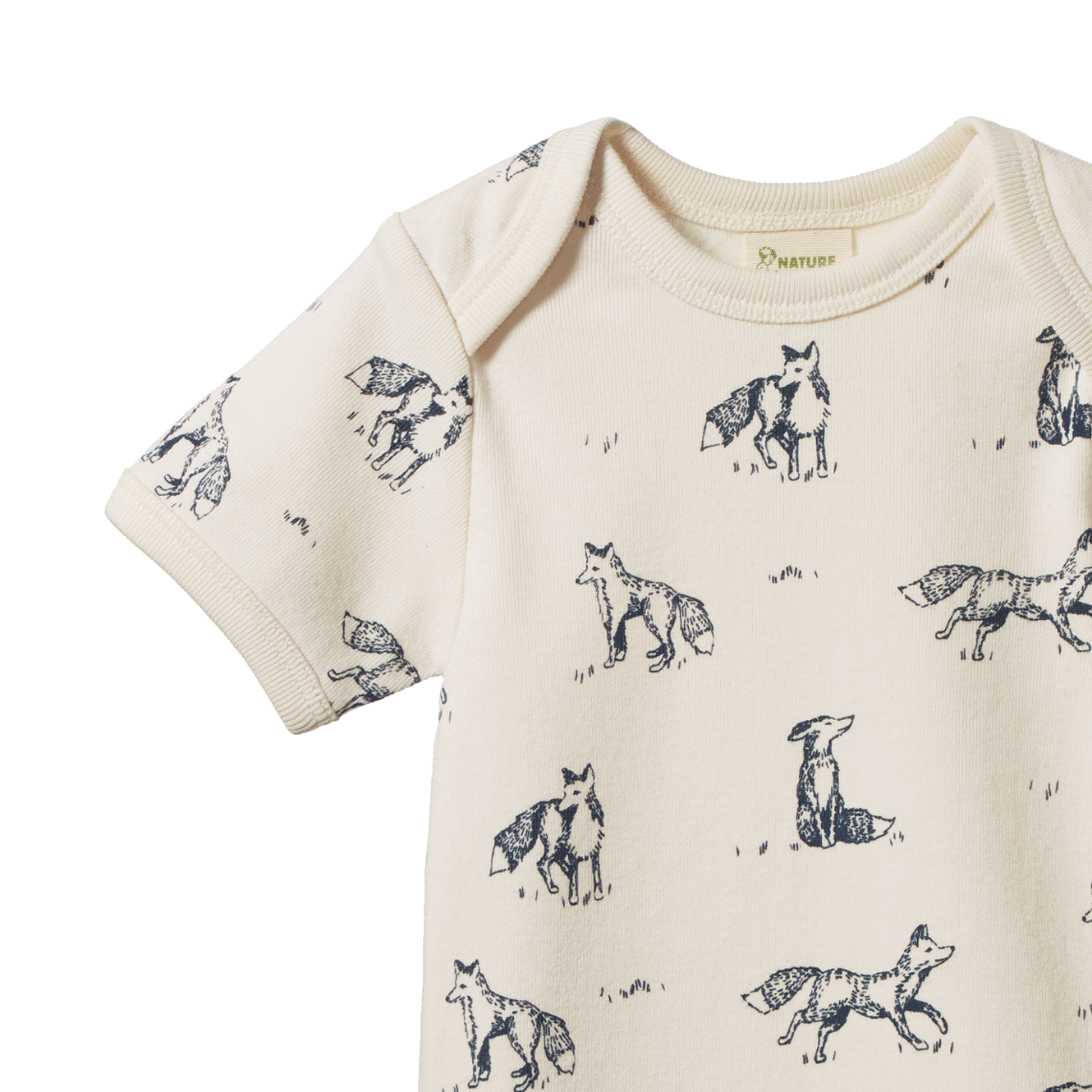 Nature Baby - Cotton Short Sleeve Bodysuit
