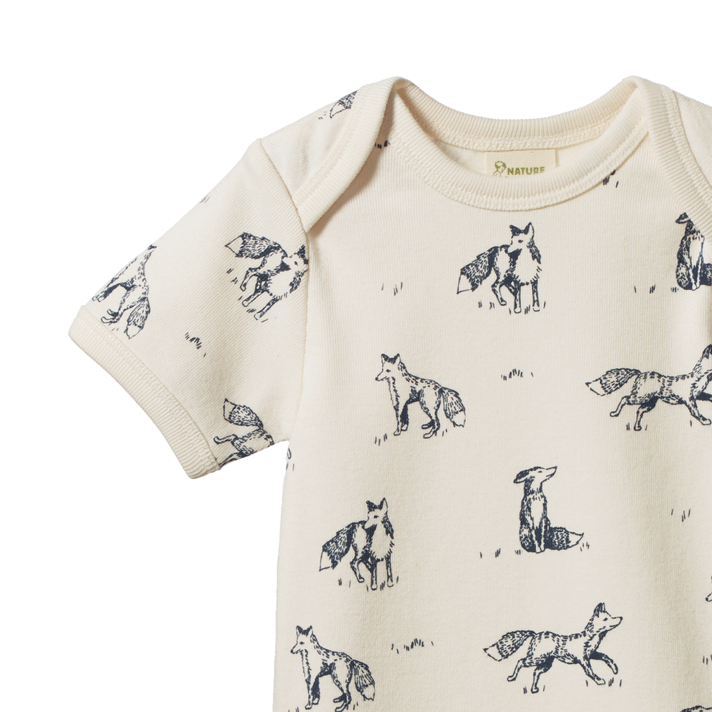 Nature Baby - Cotton Short Sleeve Bodysuit