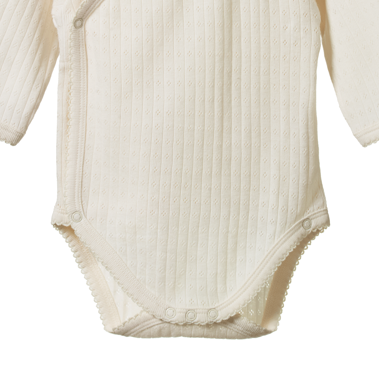 Nature Baby - Pointelle Kimono Bodysuit