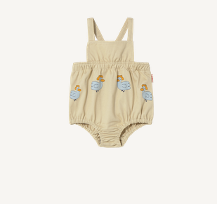 Tiny Cottons Ducks Baby Romper