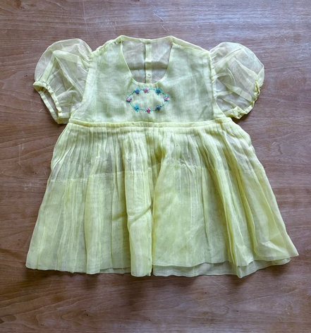 Orphan Darling by Jemima Kirke -1940s Yellow Party Dress