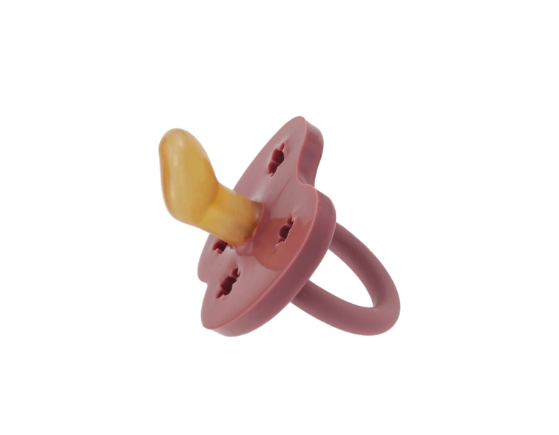 Hevea Orthodontic Pacifier-Rosewood