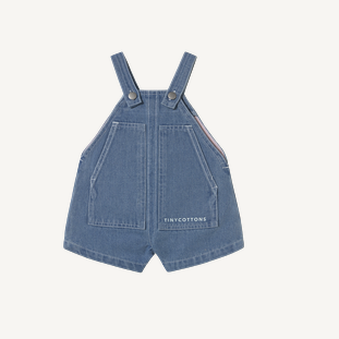 Tiny Cottons Graphic Denim Baby Dungaree
