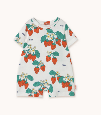 Tiny Cottons Strawberries One-piece