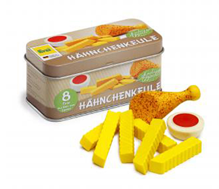 Erzi Chicken Drumette Meal in a Tin