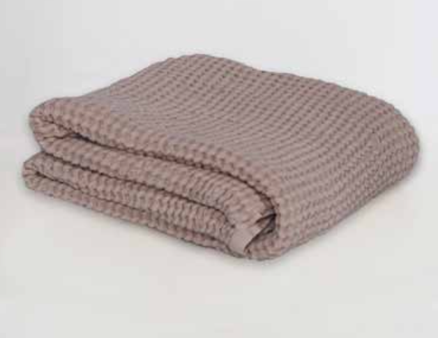 Mallino Waffle Blanket - Powder